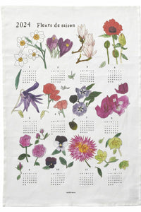 Fog Linen Work 2024 Linen Calendar - Fleurs De Saison