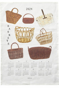 Fog Linen Work 2024 Linen Calendar - Baskets