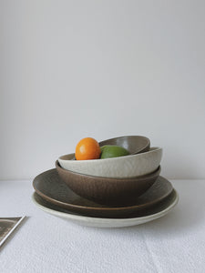 Shigaraki Ware MELLOW Collection Serving Bowl