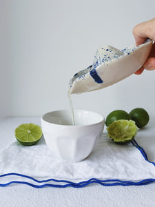 Hand-crafted Ceramic Lemon Juicer / Squeezer