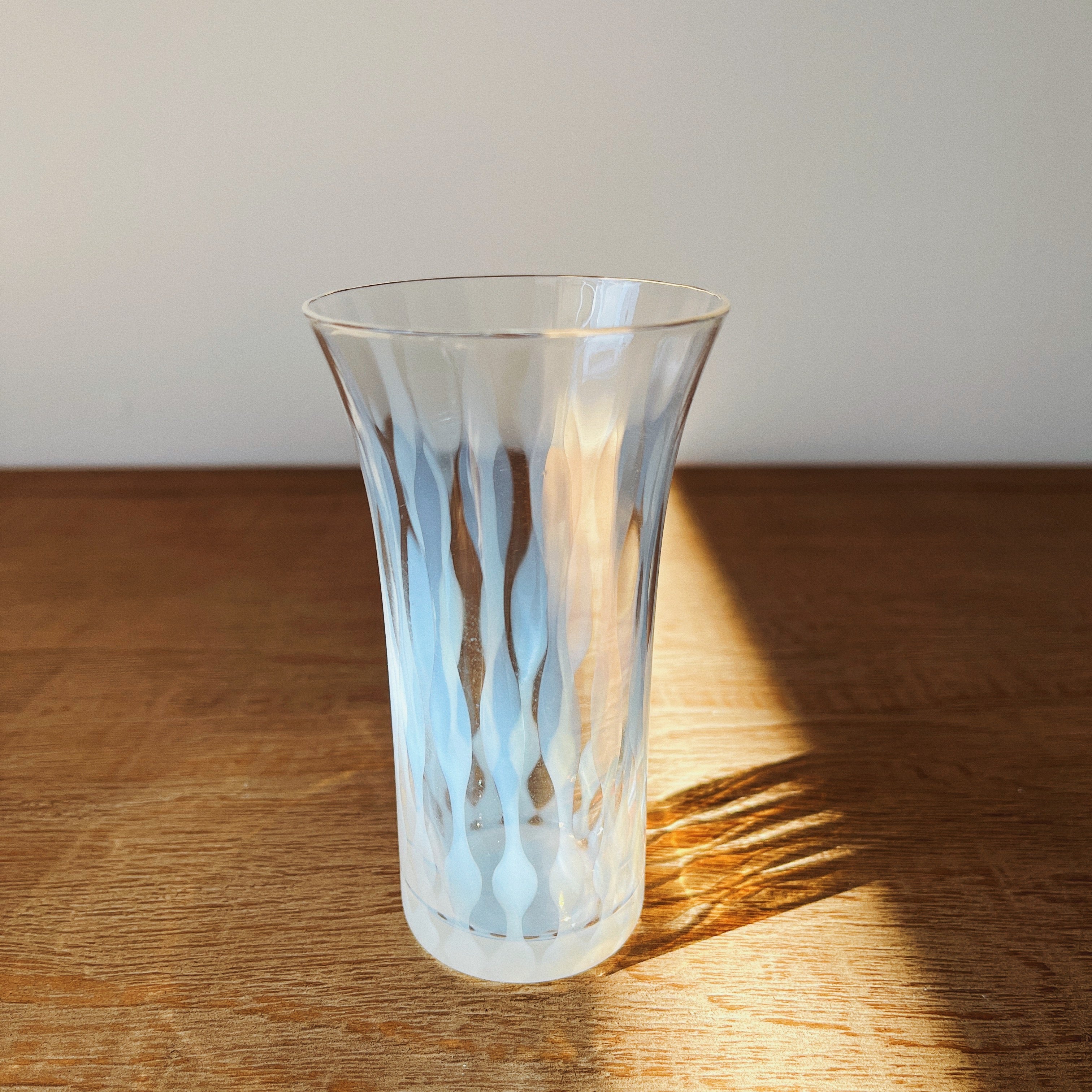 Hirota Glass Taisho Roman Glass Tumbler / Cup - Tokusa Line