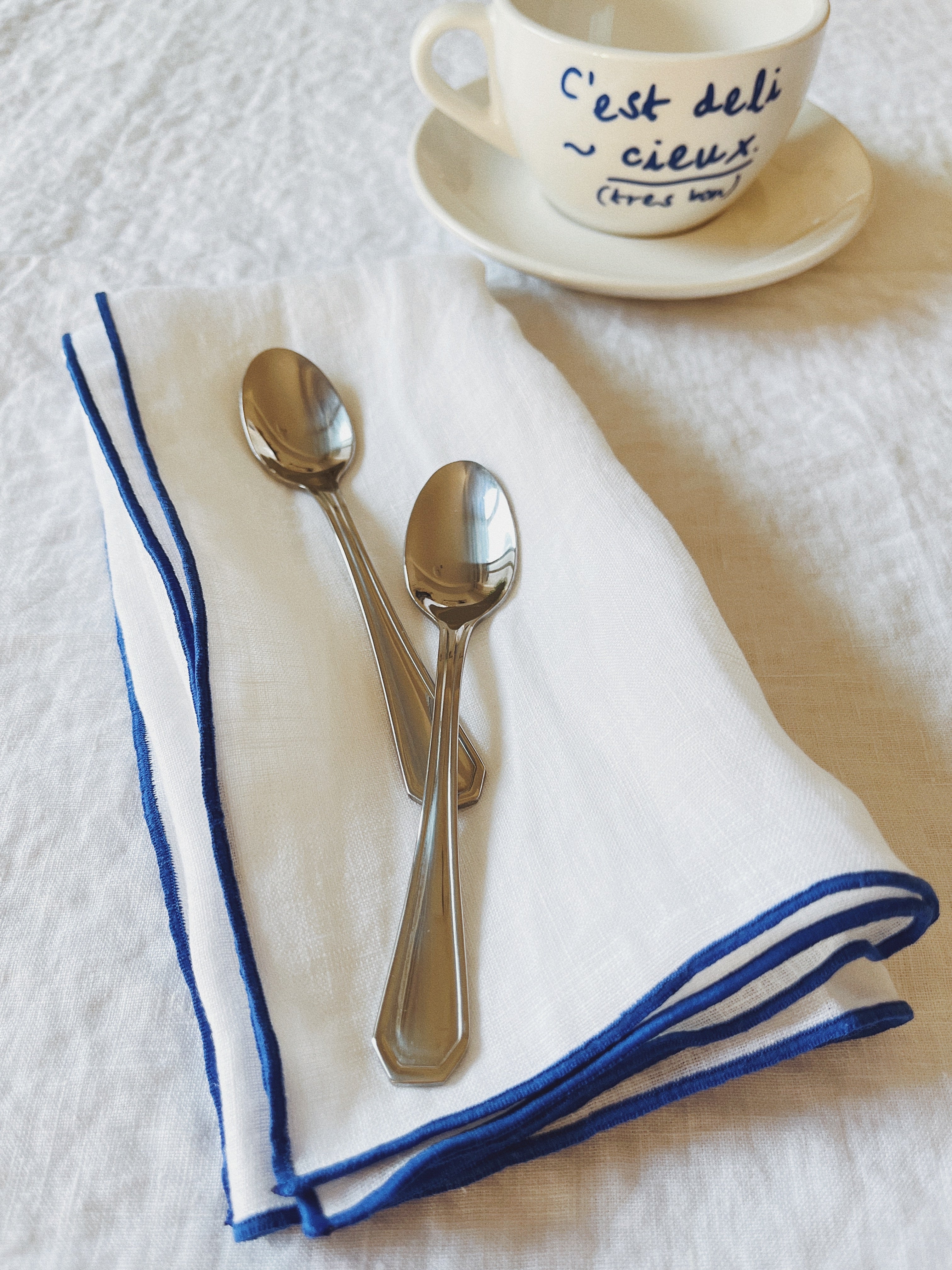 French Vintage Style Tea Spoon