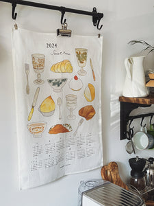 Fog Linen 2024 Linen Calendar. Shop Agendas & Calendars, Vancouver, Canada.  – Much & Little
