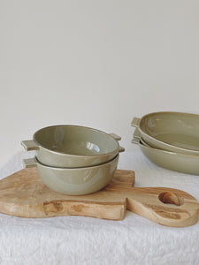 Hasami Ware Gratin Bowl with Handles