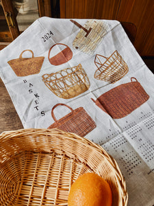 Fog Linen Work 2024 Linen Calendar - Baskets