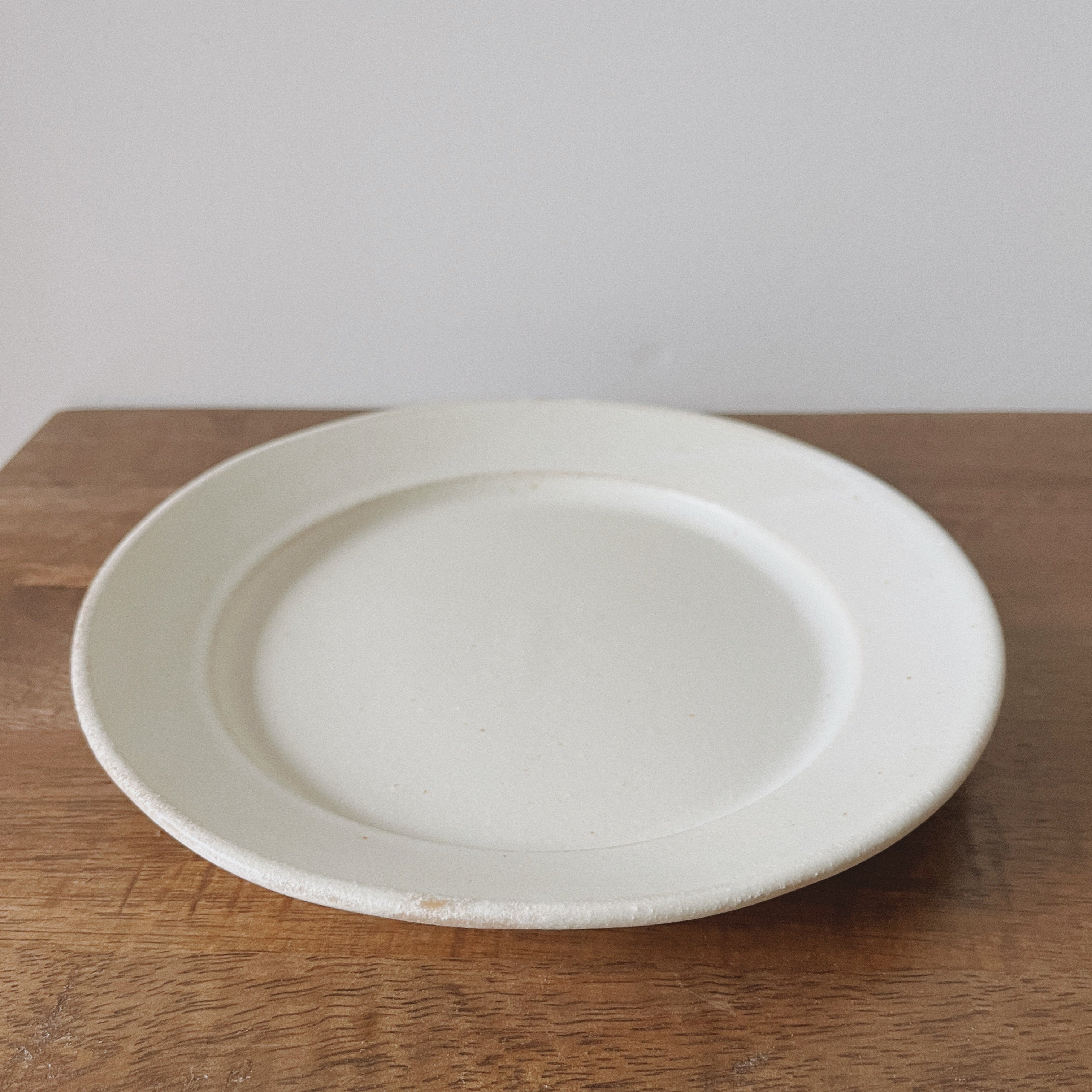 Wakasama Pottery Handmade Wide Rimmed Plate