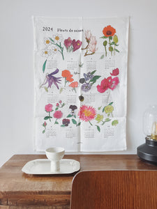 Fog Linen Work 2024 Linen Calendar - Fleurs De Saison