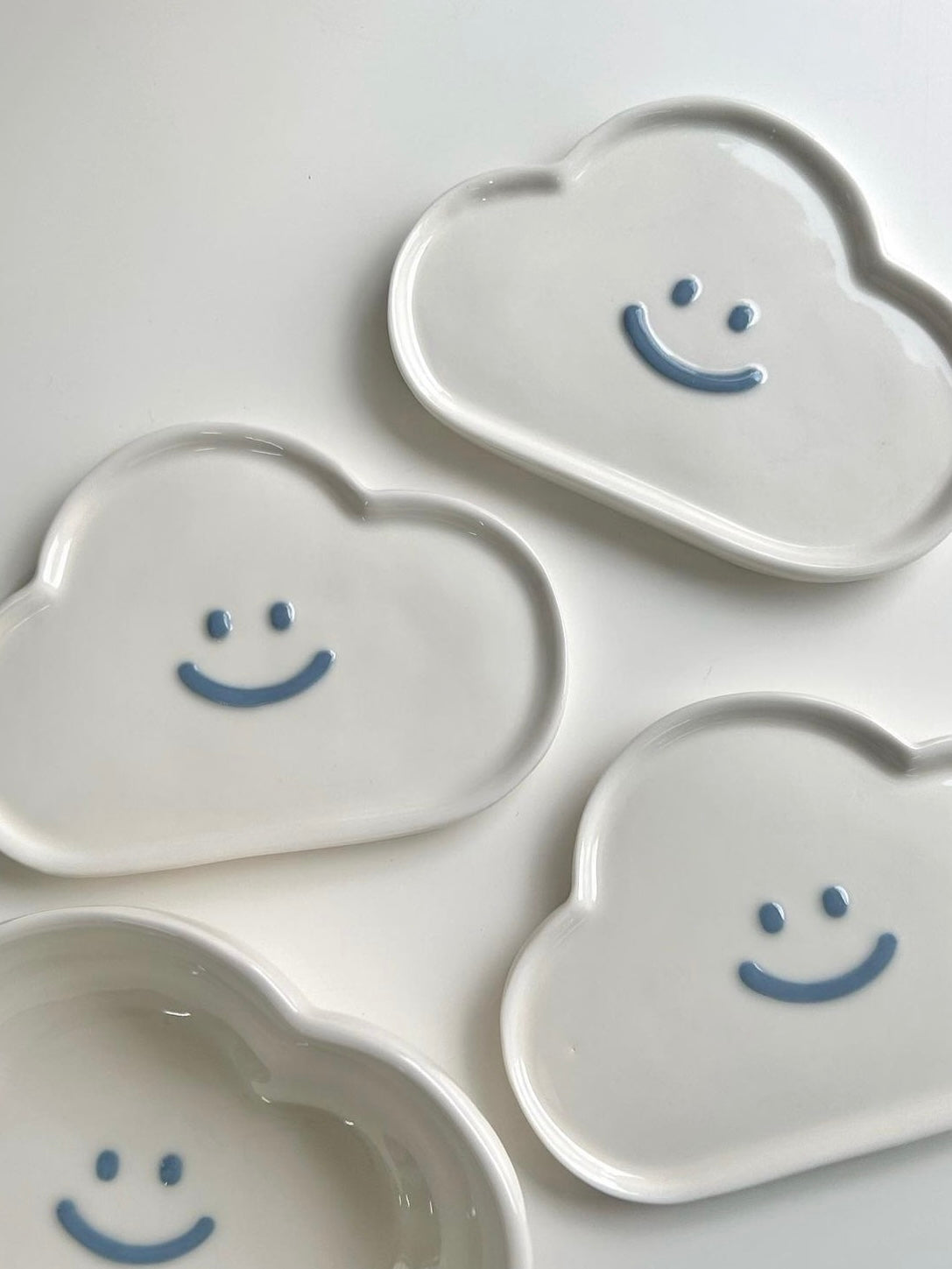 Handmade Cloud Ceramic Tray