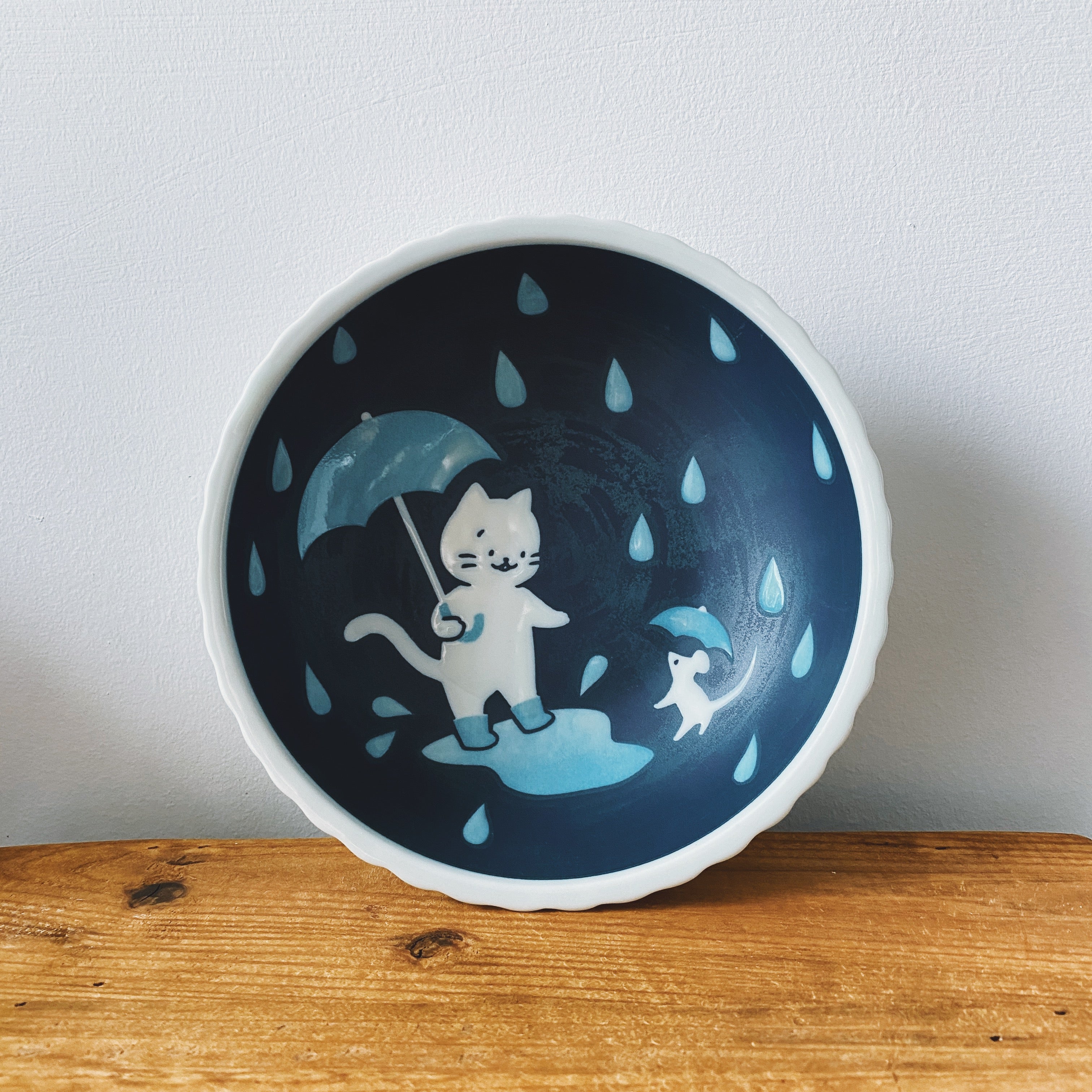 Mino Ware Cat's Holiday Series Tableware