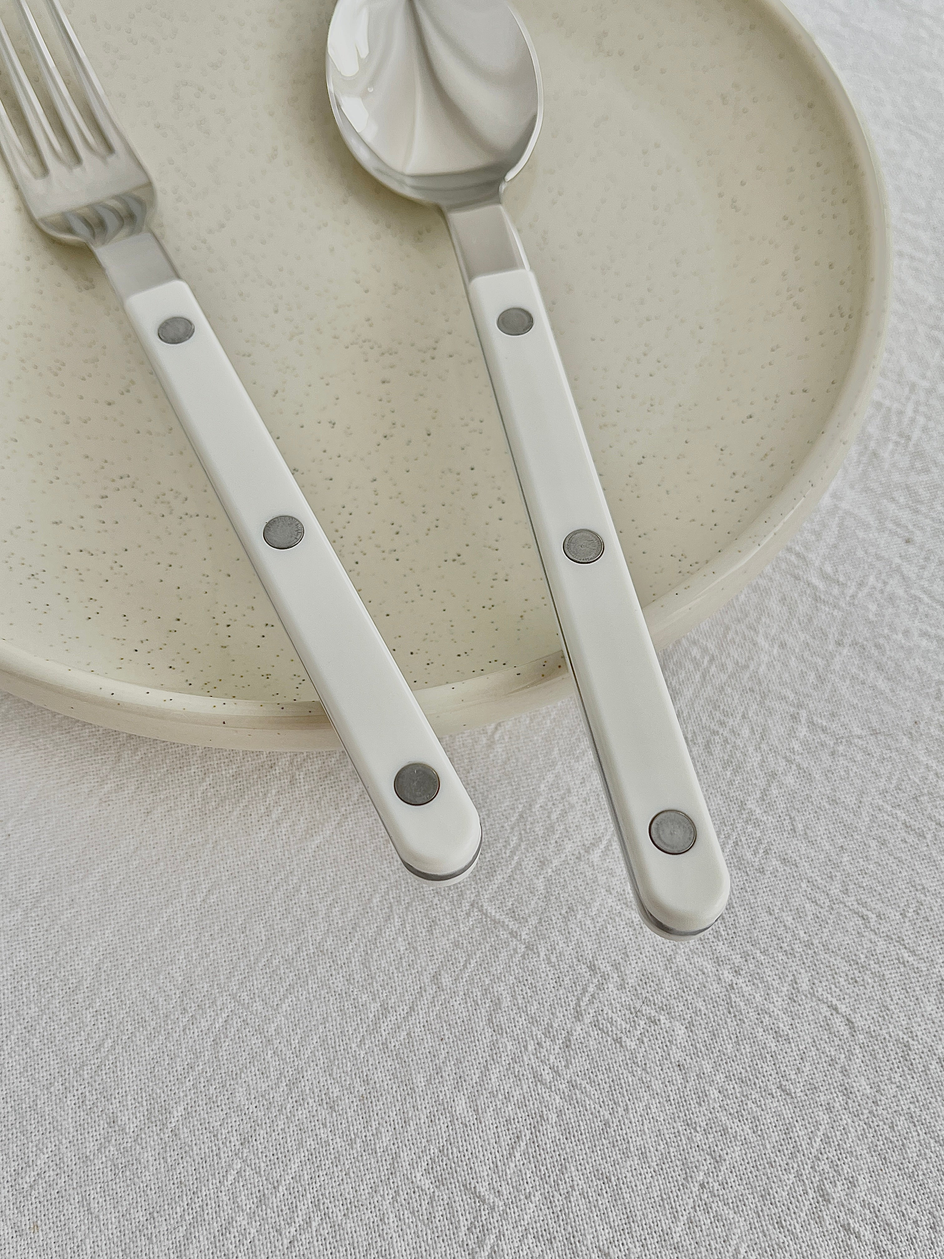 Sabre Paris Bistrot Shiny Flatware - White