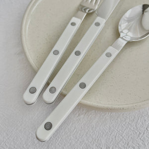 Sabre Paris Bistrot Shiny Flatware - White