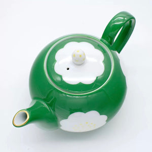 ZOHO-GAMA Hand-painted "Tsubaki" Camellia Tea Pot