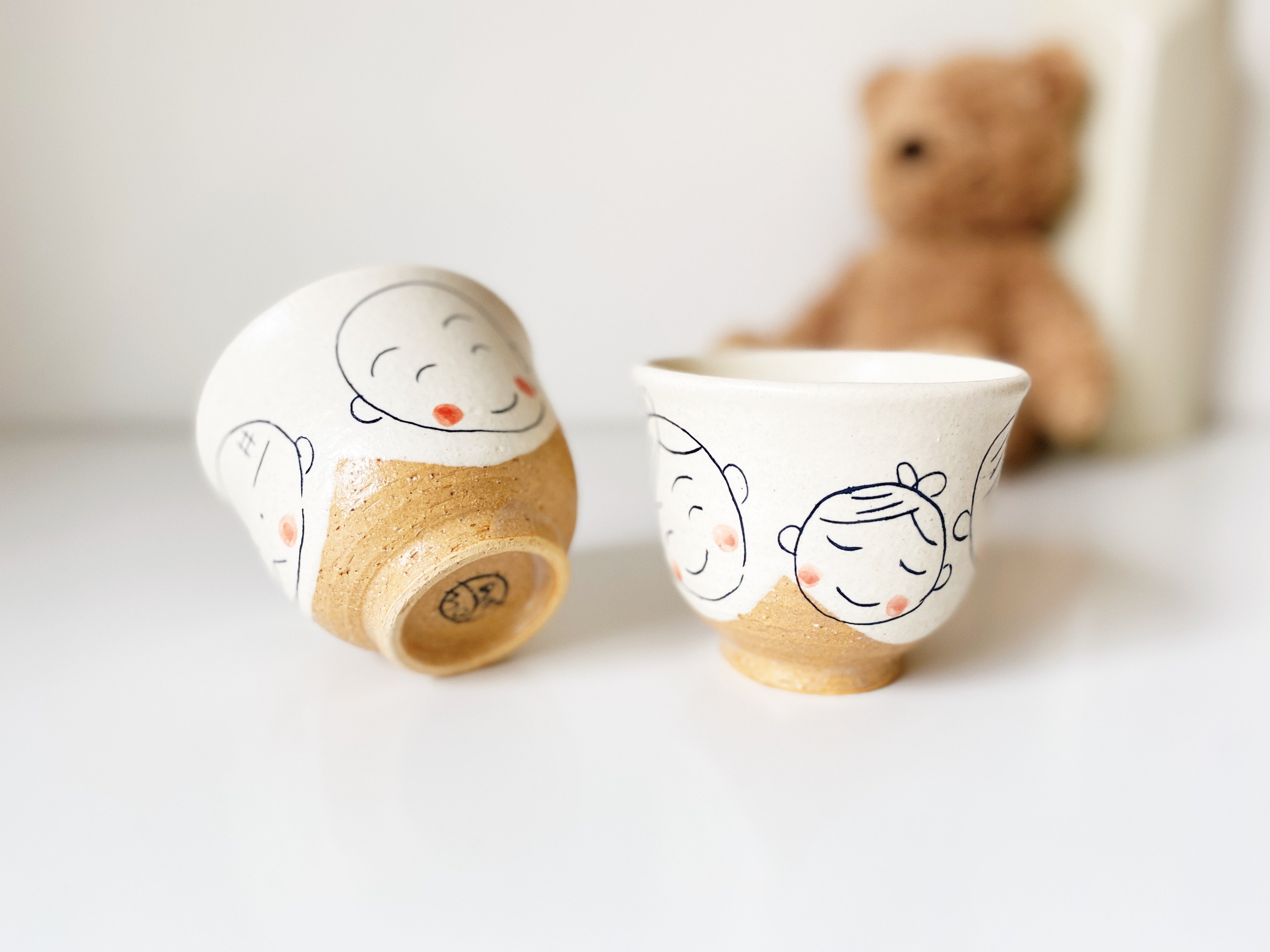 Hechimon Shigaraki Handcrafted Tea Cup - Boys & Girls