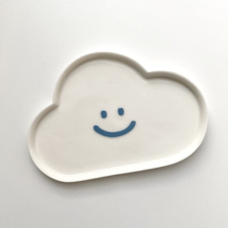 Handmade Cloud Ceramic Tray