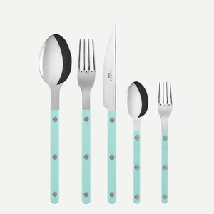 Sabre Paris Bistrot Shiny Flatware - Pastel Green