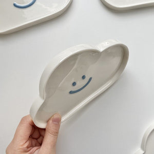 Handmade Cloud Ceramic Tray