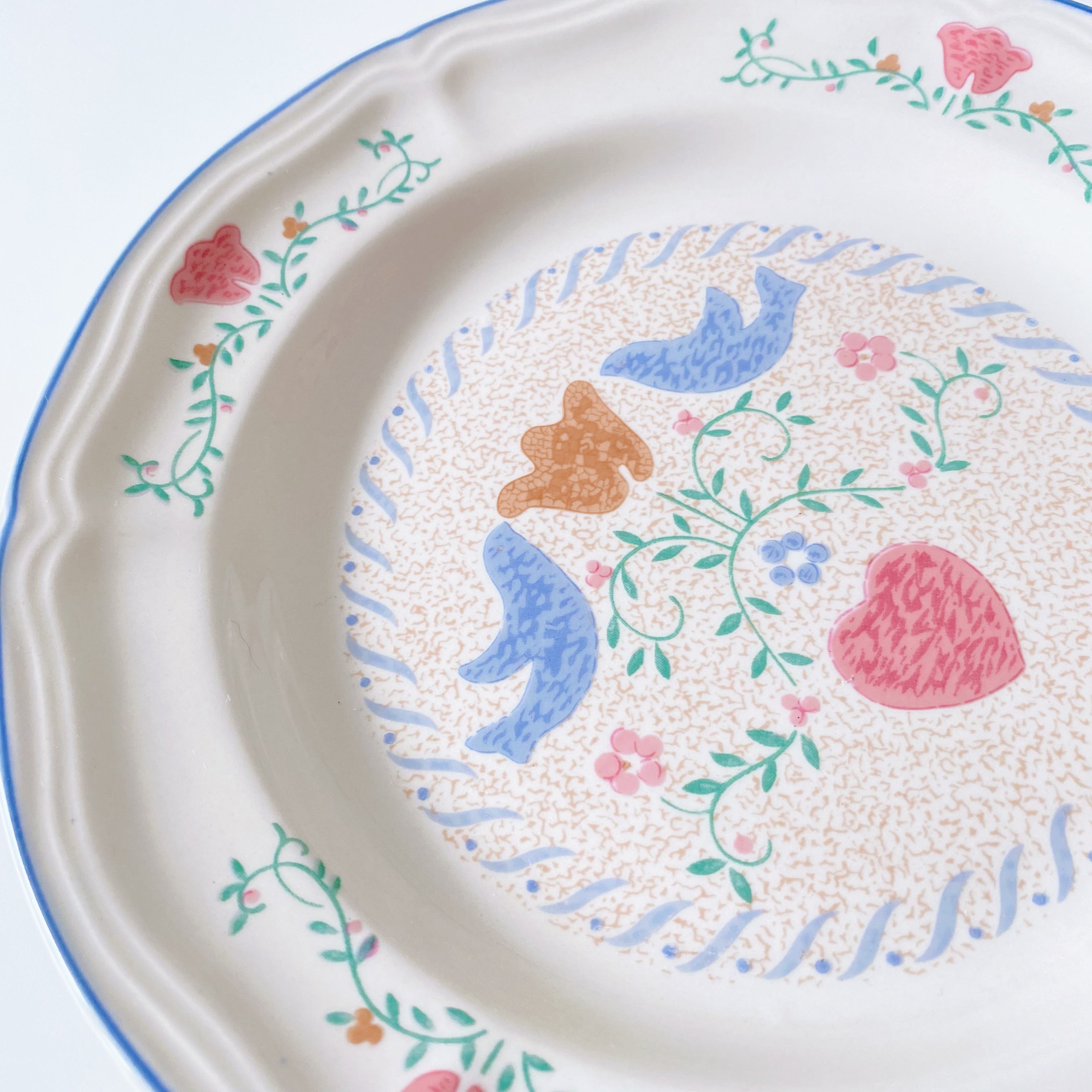 Blue Birds Dinnerware「Keepsake」Collection