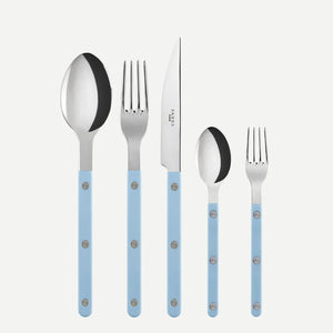 Sabre Paris Bistrot Shiny Flatware - Pastel Blue