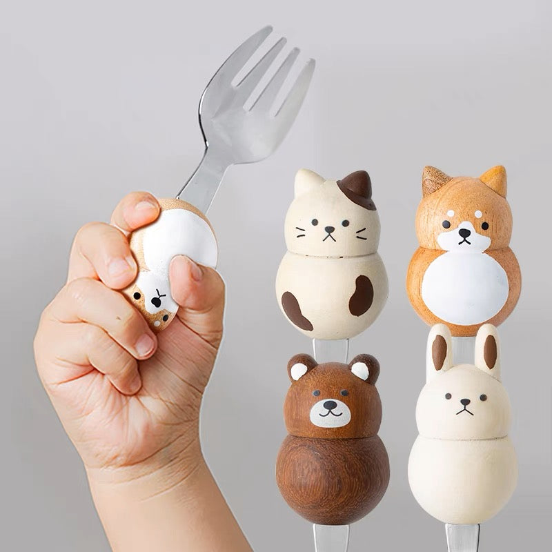 Plumpy Cutie Kids Cutlery Set