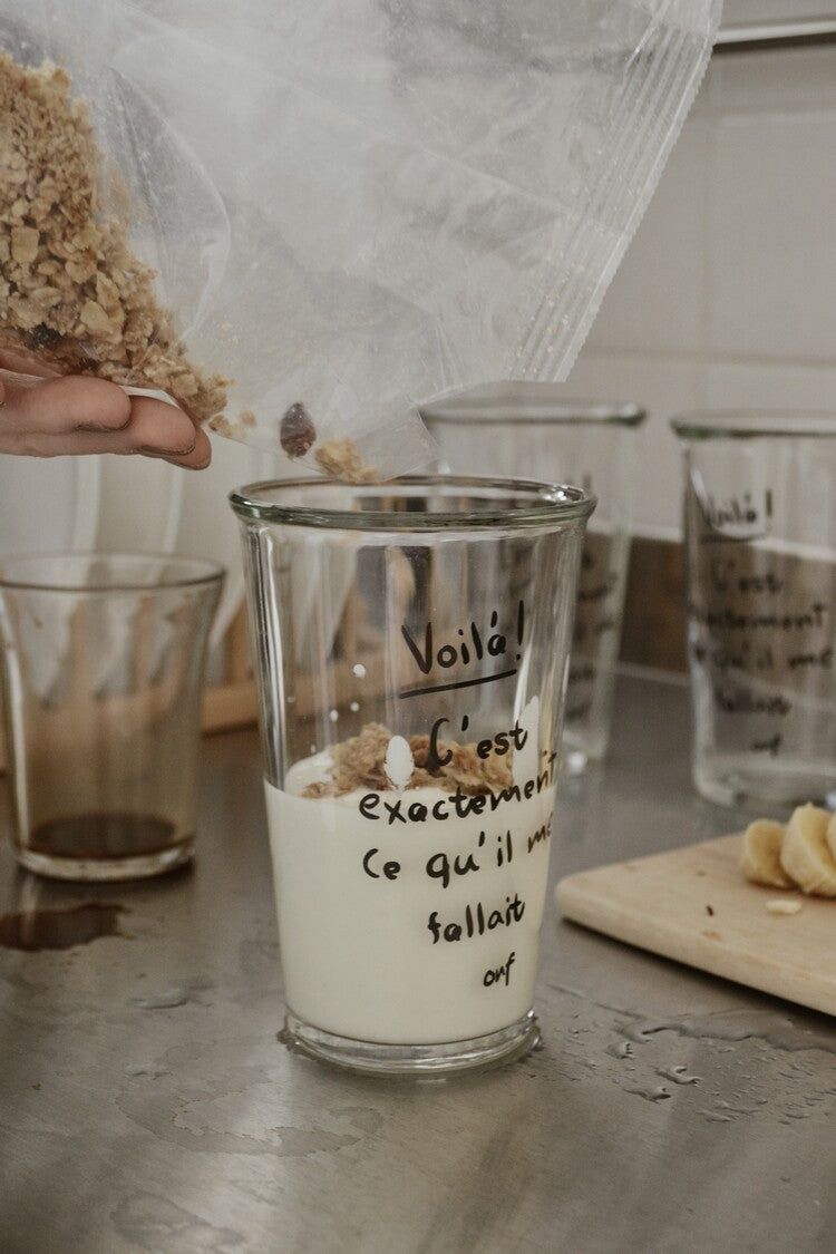 Lettering Glass Cup - Type B