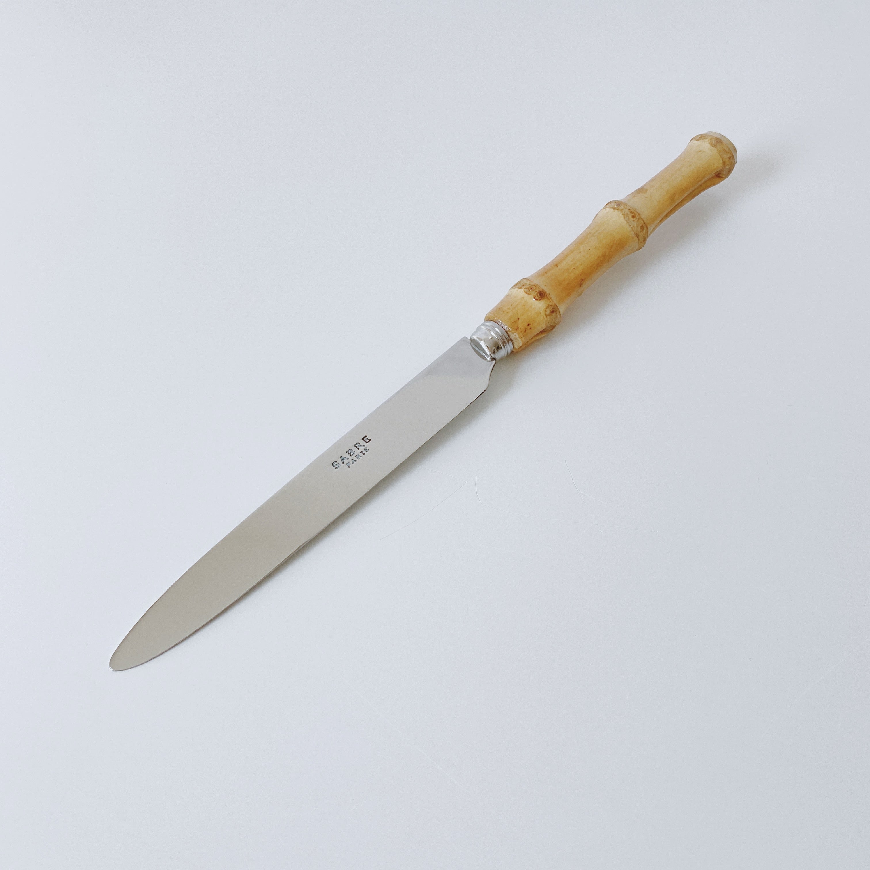 Sabre Panda Dark Bamboo Bread Knife 11