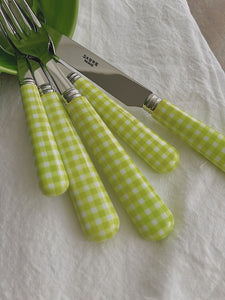 Sabre Paris Vichy Collection Cutlery - Lime