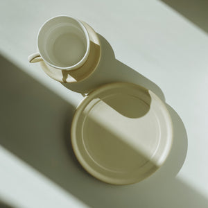 Mino Ware Miyama Bico Coffee Cup & Saucer Set