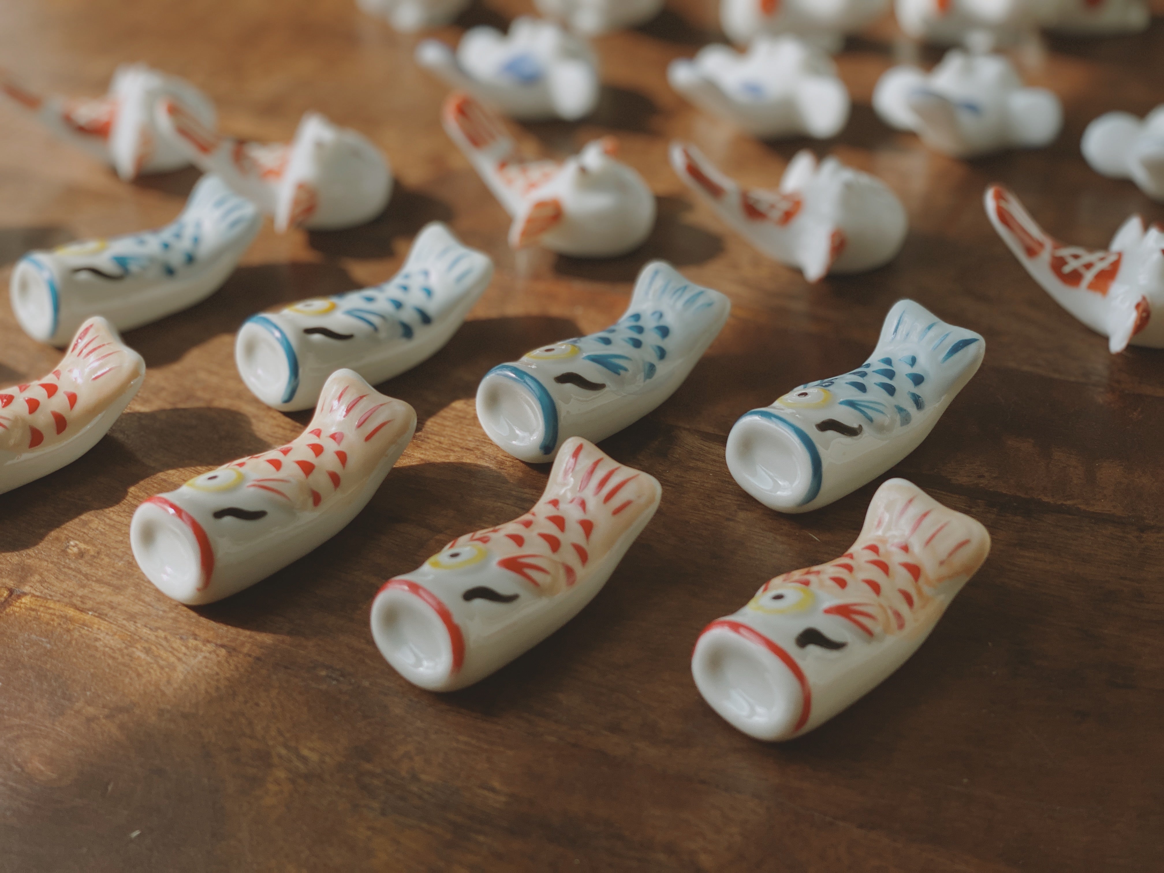 Hand-painted Porcelain Chopsticks Rest - Animal Series