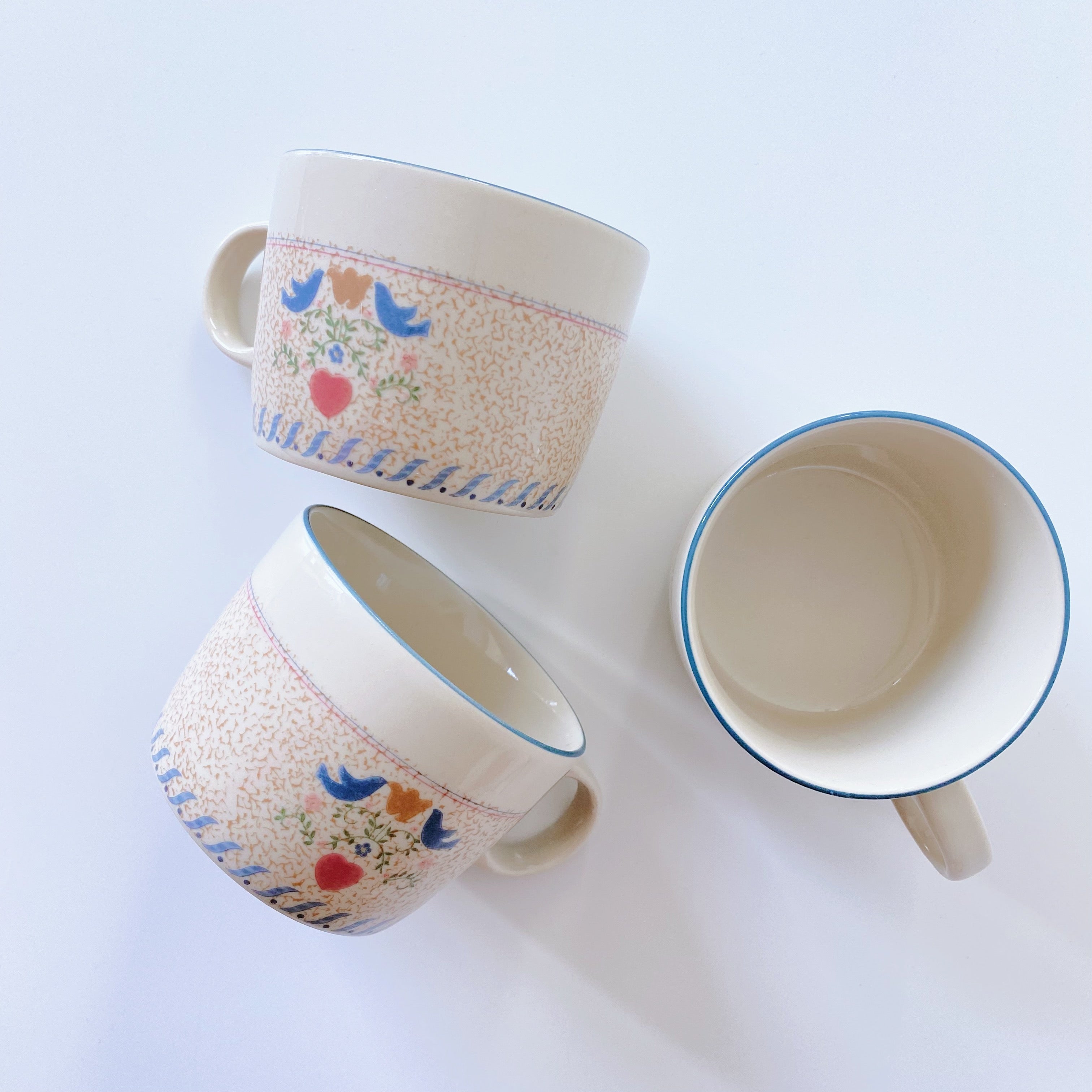 Blue Birds Dinnerware「Keepsake」Collection