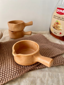 Natural Wood Petit Pitcher