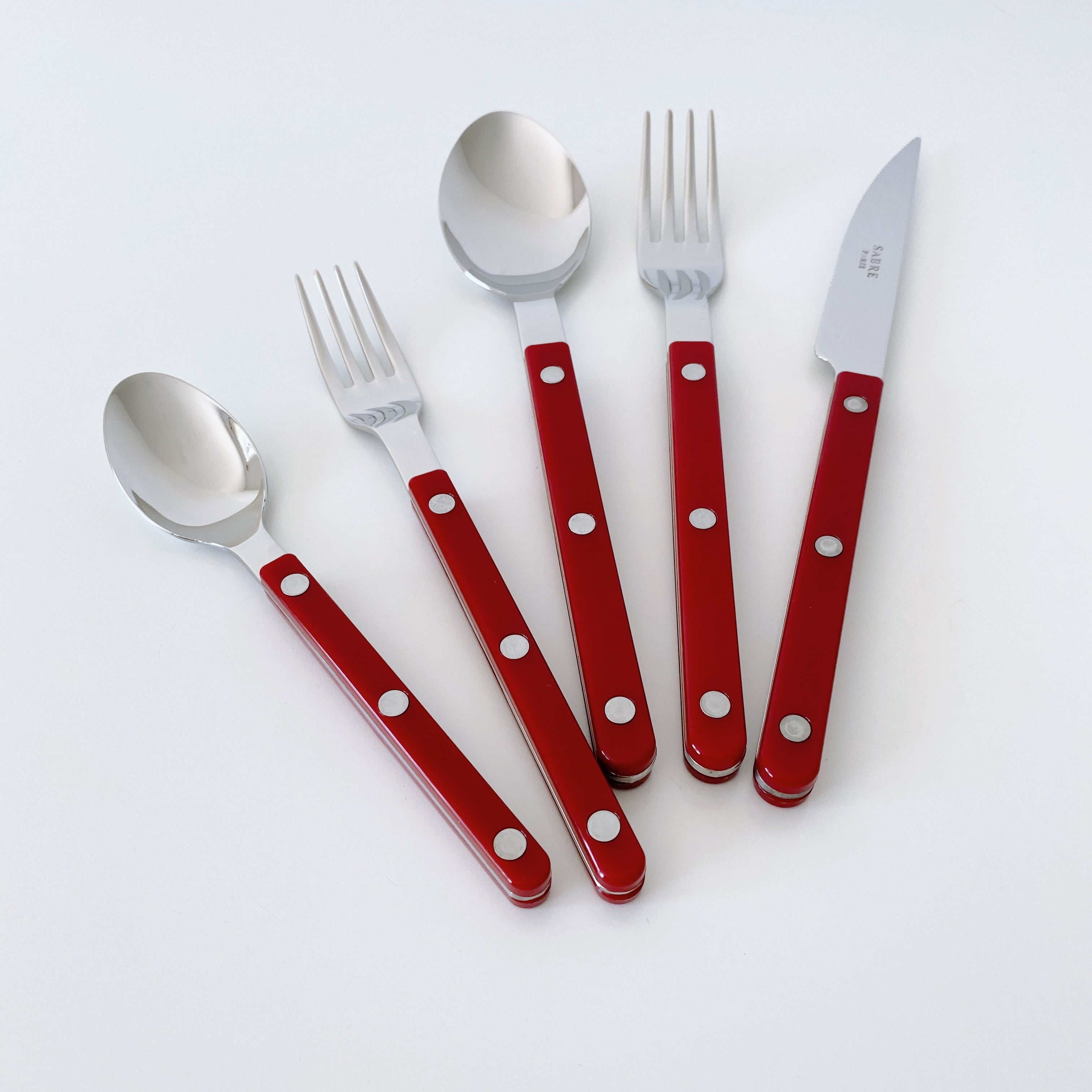 Sabre Paris | Couverts de service Bistrot, couleur Noir et finition brillante, 2 pièces. Grande fourchette et grand couteau en Acier Inoxydable Sabre Paris | Couverts de service Bistrot, couleur Noir et finition brillante, 2 pièces. Grande fourchette et grand couteau en Acier Inoxydable