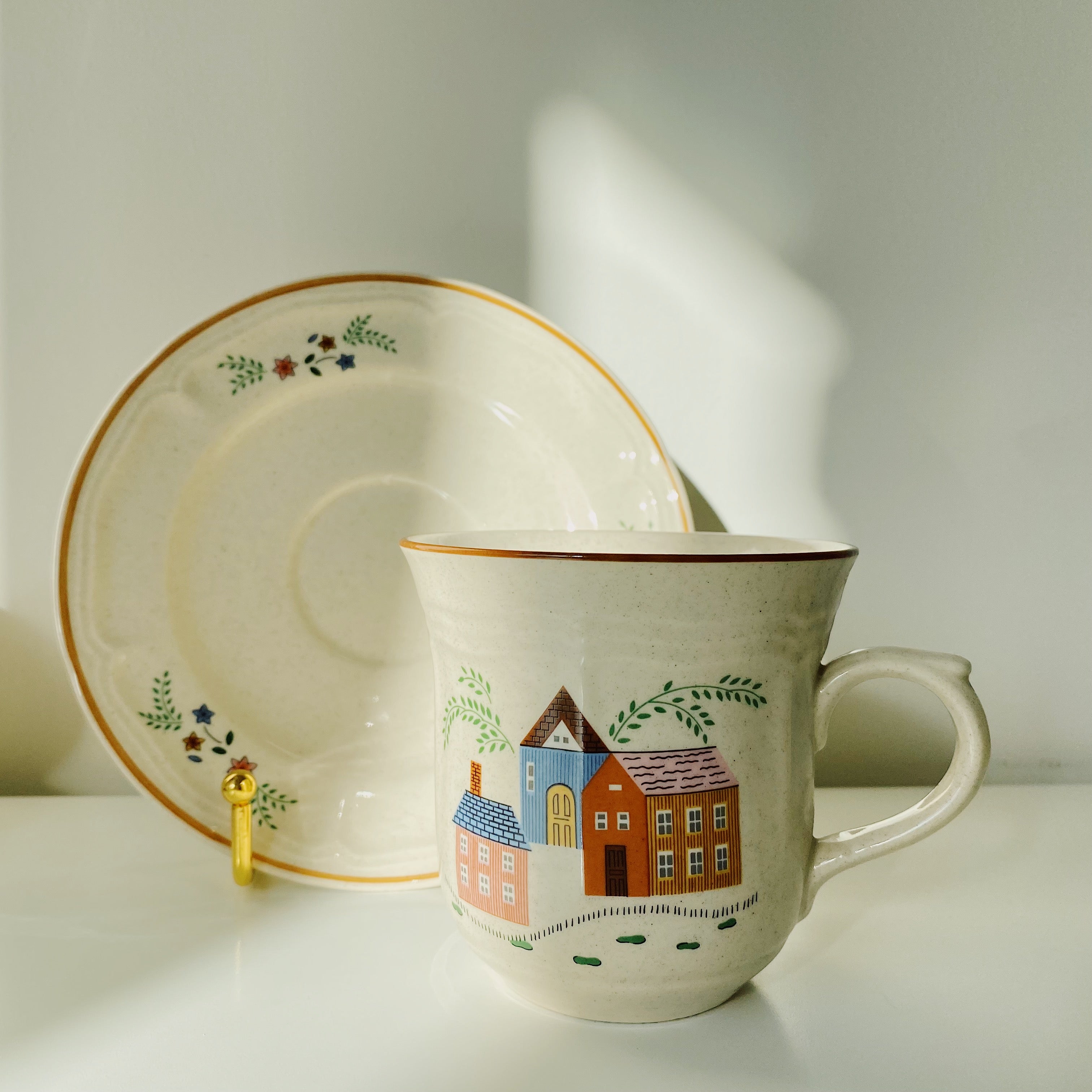 Country Life Dinnerware「Our Country」Collection Cup & Saucer Set