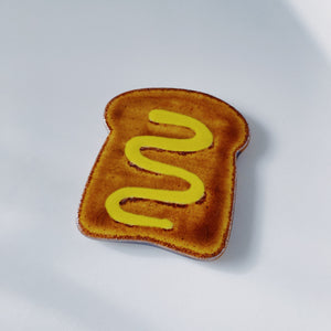 Ceramic Toast Chopsticks Rest