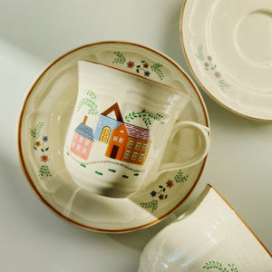 Country Life Dinnerware「Our Country」Collection Cup & Saucer Set