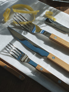 Sabre Paris Bistrot Shiny Flatware - Teak