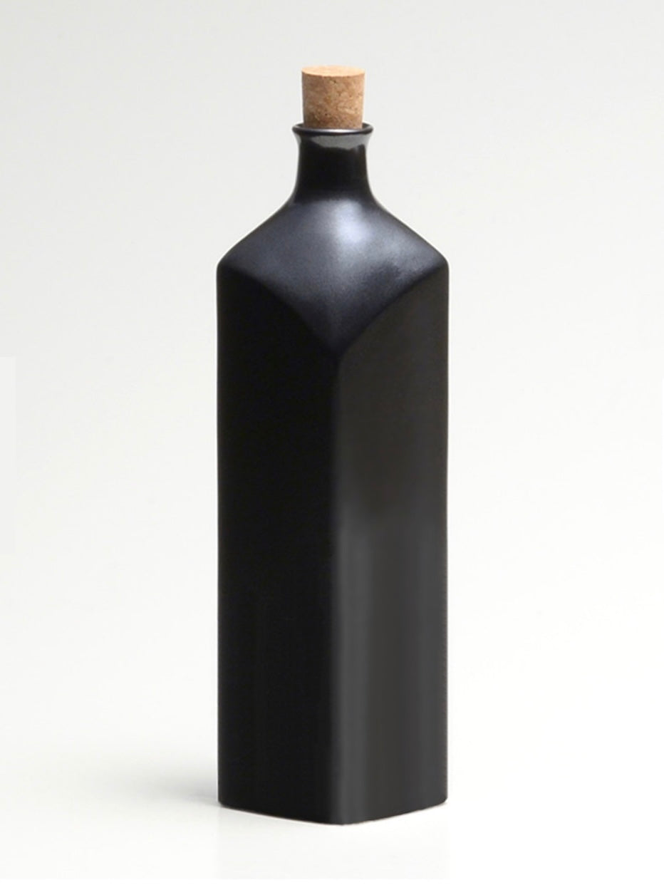 Hechimon Ceramic Bottle - Black