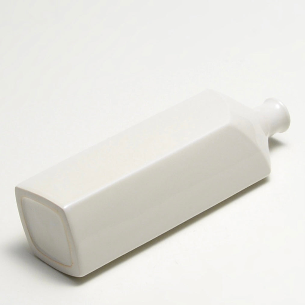 Hechimon Ceramic Bottle - White