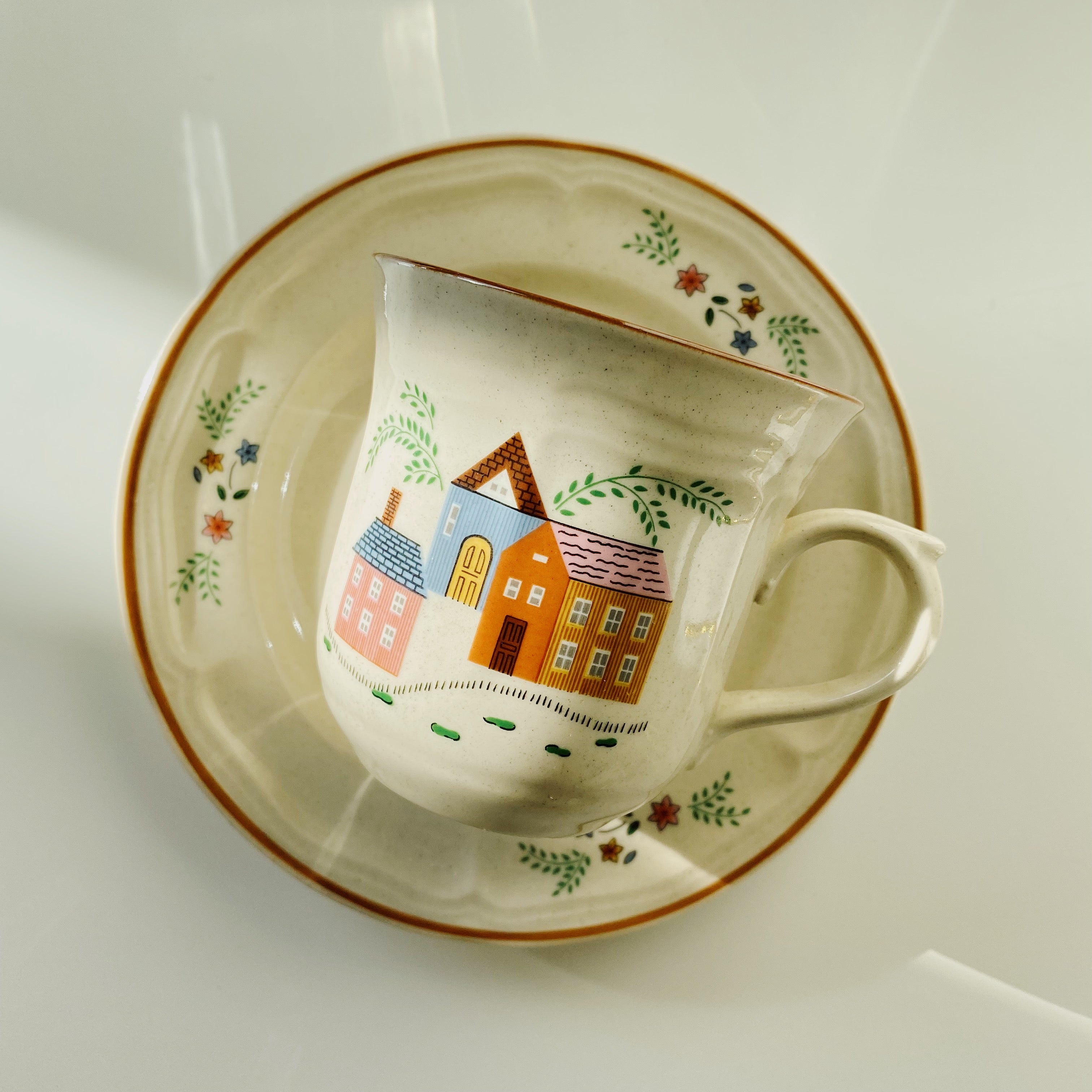 Country Life Dinnerware「Our Country」Collection Cup & Saucer Set