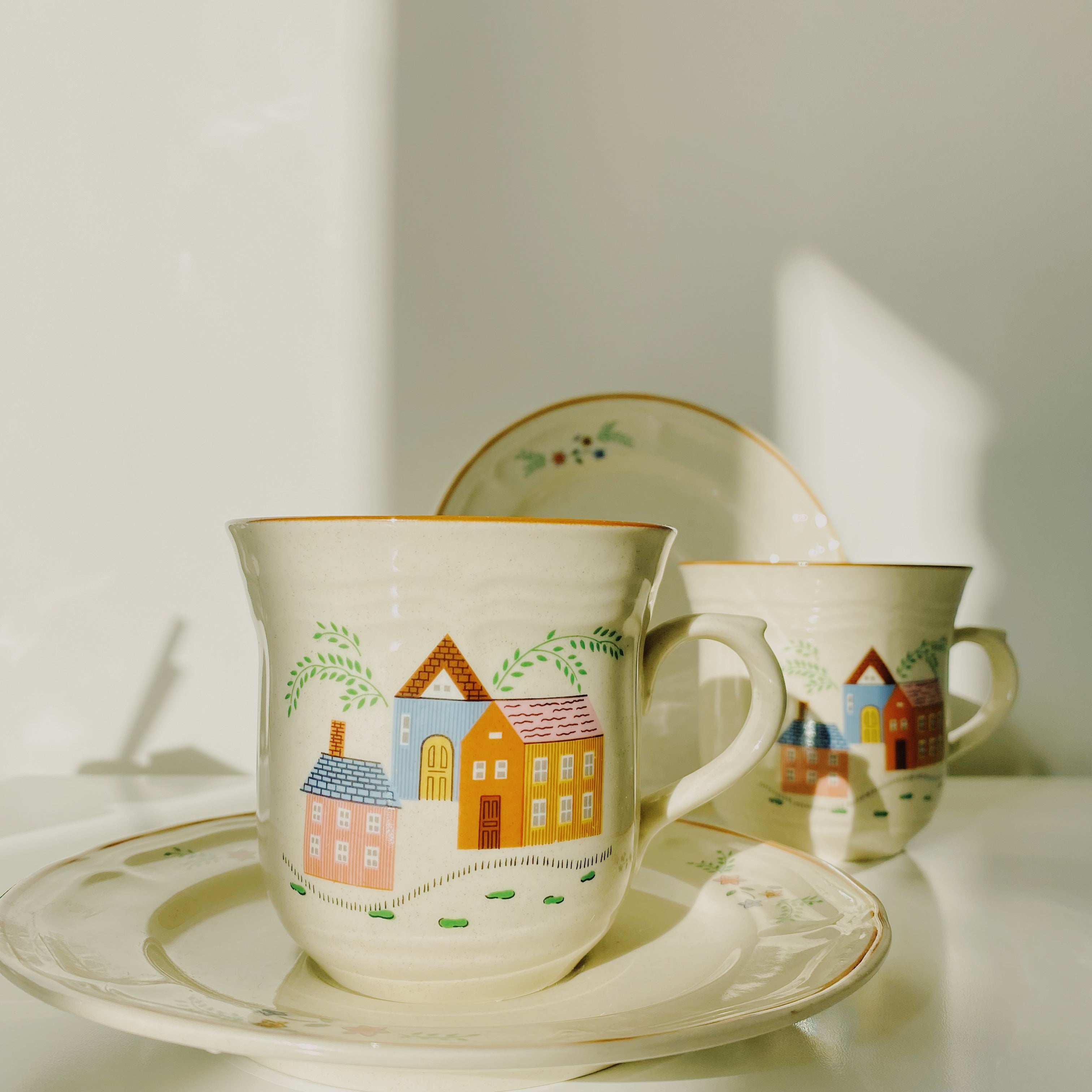 Country Life Dinnerware「Our Country」Collection Cup & Saucer Set