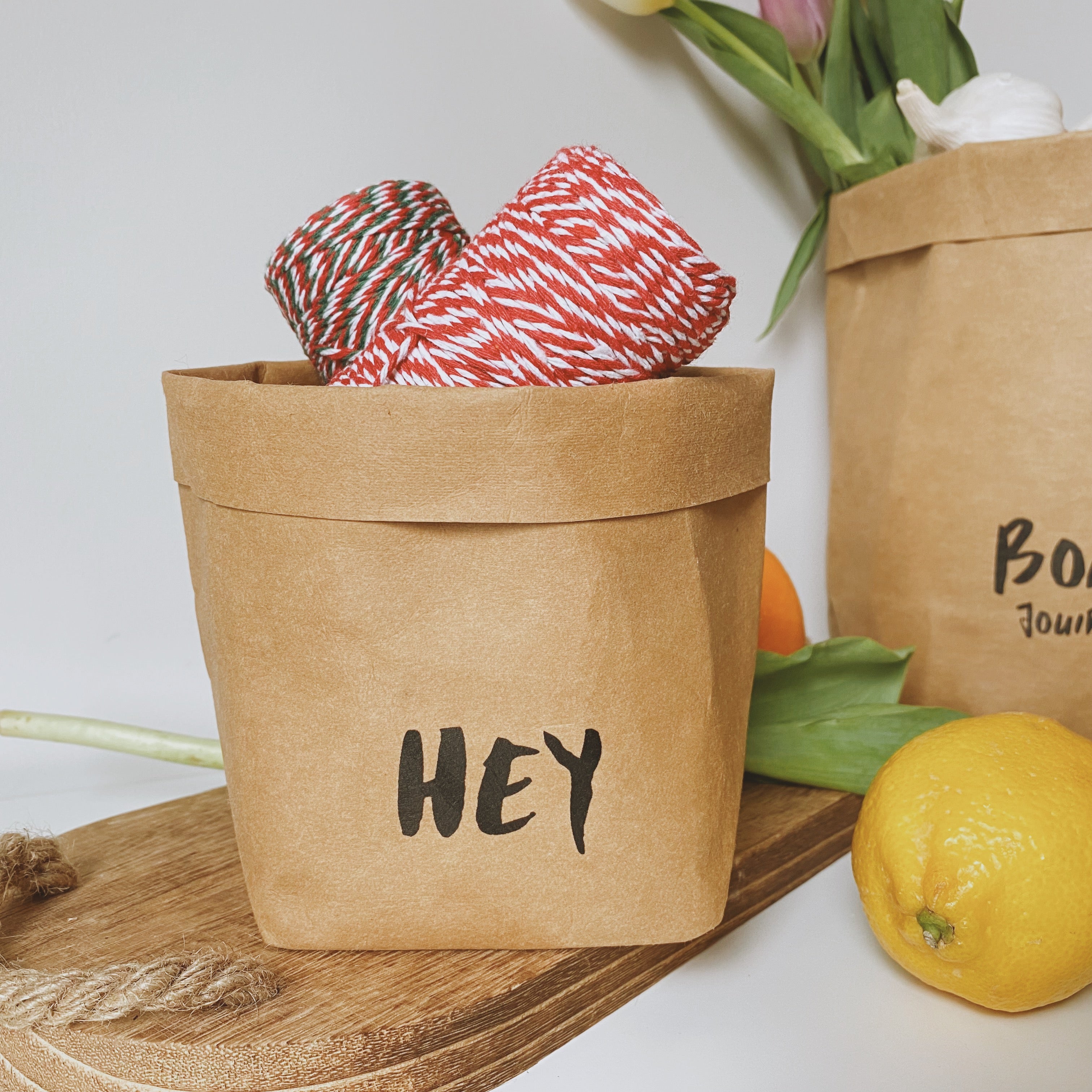 Washable Eco-friendly Kraft Bag